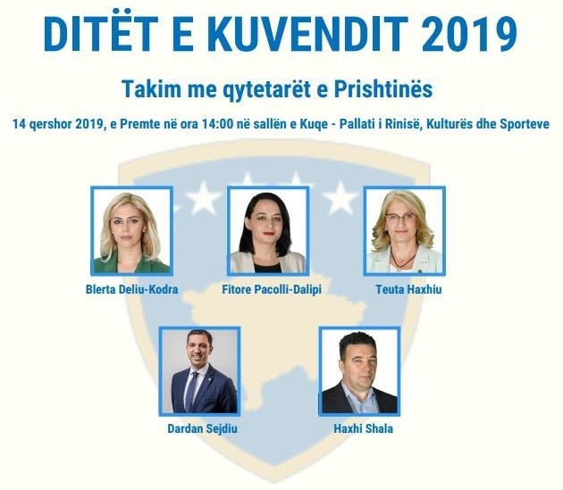 Mbahet debati i deputetëve me qytetarë të Prishtinës