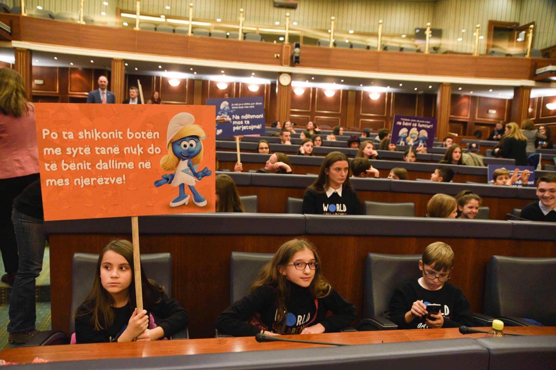 Në Kuvendin e Kosovës u mbajt seanca “Fëmijët udhëheqin Kuvendin”