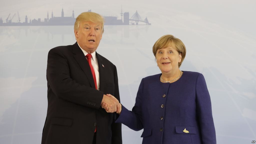 Trump dhe Merkel diskutojnë për Ballkanin dhe kufirin Kosovë - Serbi
