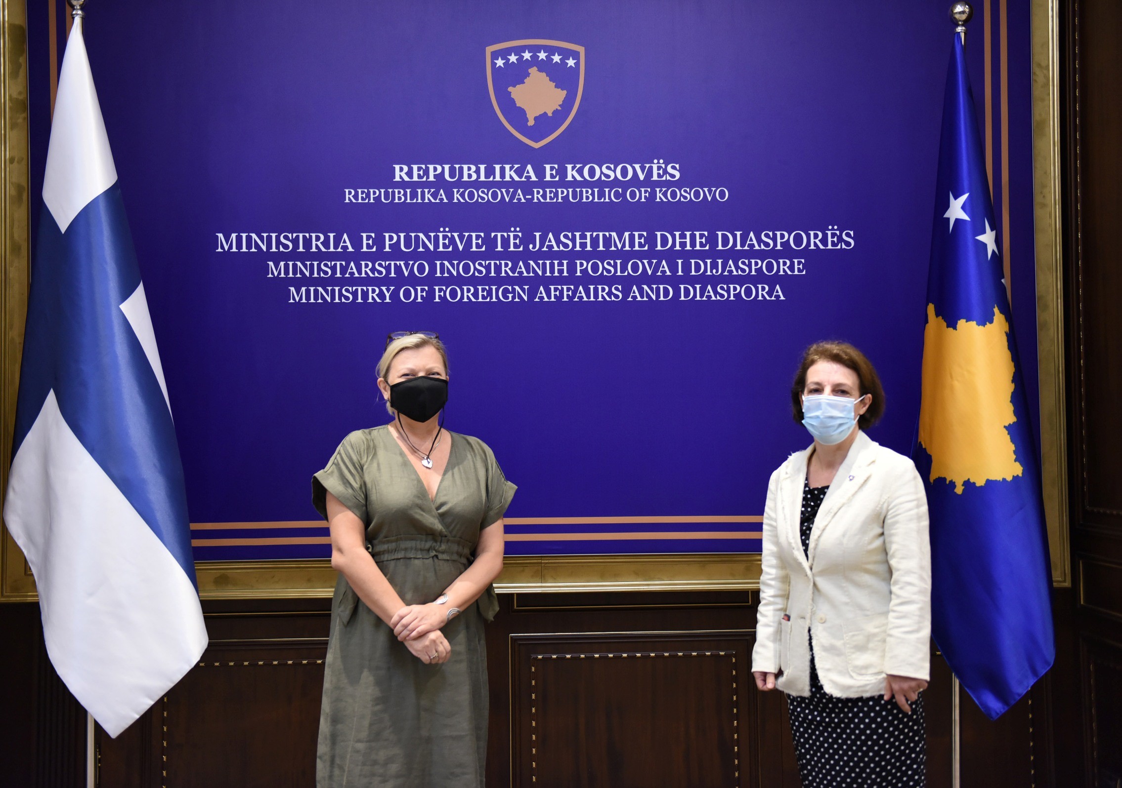 Ambasadorja Stjernvall ripërsëriti mbështetjëe e Finlandës ndaj Kosovës 