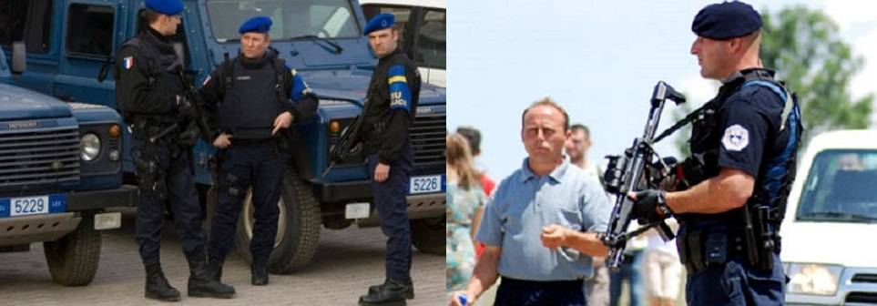 Zubin Potok, në kufirin Kosovë -Serbi, sulmohet vetura e EULEX-it