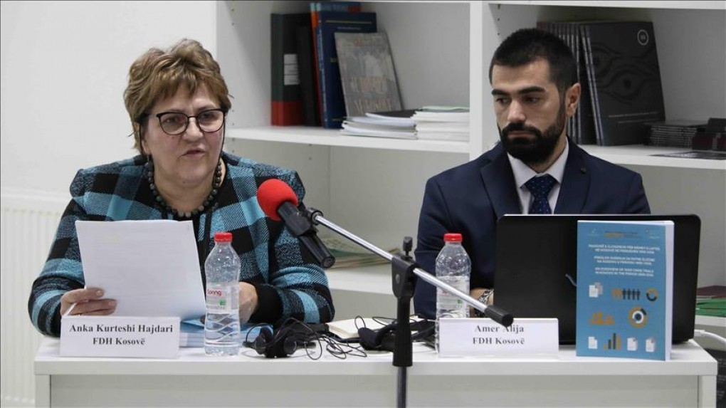 FDHK prezanton raportin e monitorimit te gjykimeve mbi krimet e luftës