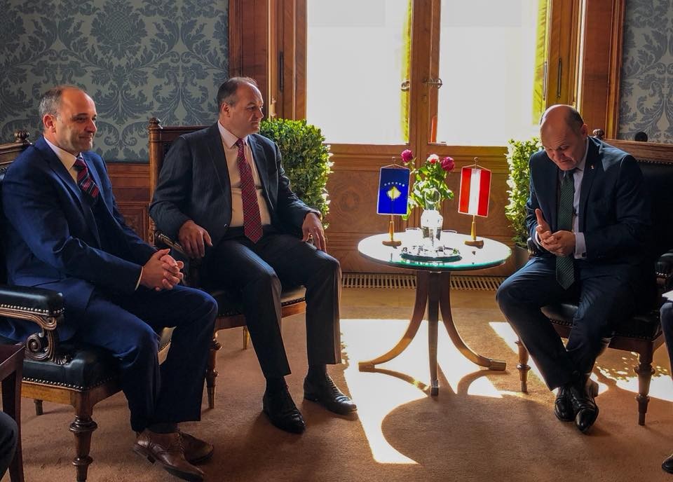 Austria konfirmon mbështetjen e fuqishme për Kosovën