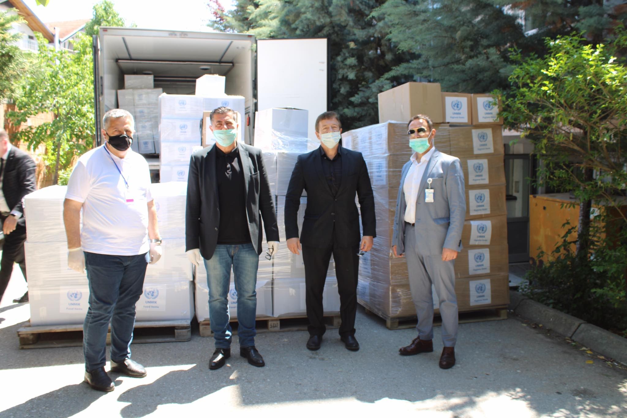 Gjilani pranon pako ushqimore e higjienike nga misioni i OKB’së