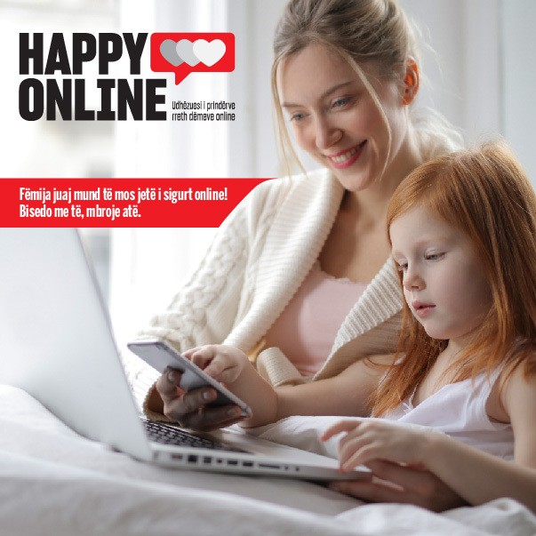 Happy Online është fushata e re publike për sigurinë e fëmijëve në internet