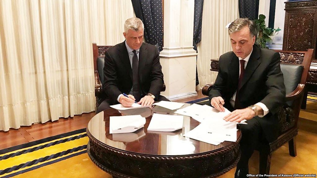 Kosova dhe Mali i Zi nënshkrun deklaratë të përbashkët për demarkacionin