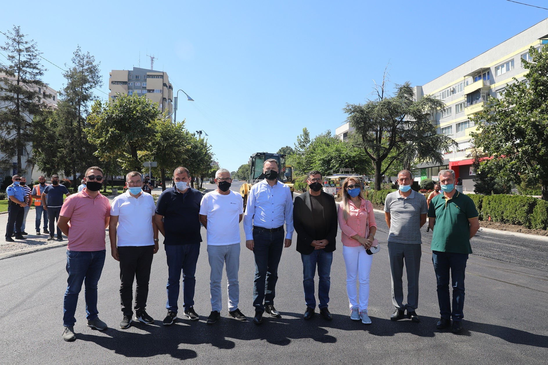 Inaugurohet projekti i madh i zgjerimit të rrugës në qendër të Gjilanit  