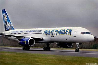 Falimenton kompania ajrore e “Iron Maiden”