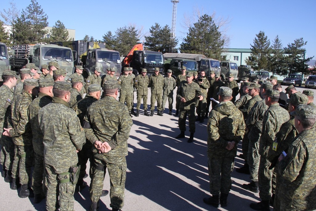 Kontingjent i FSK-së niset për operacionet humanitare në Shqipëri