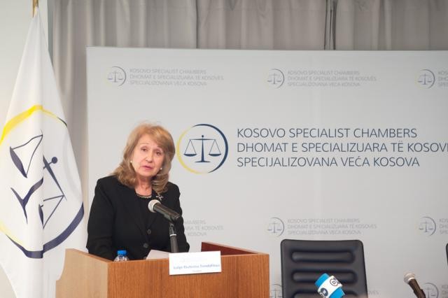 Gjykatësja Trendafilova prezanton punën e Gjykatës Speciale