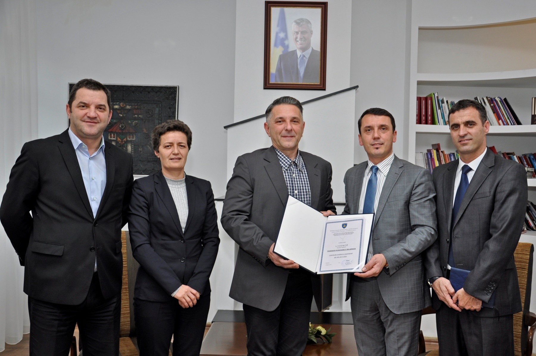 Licencohet Federata Kosovare e Biliardos