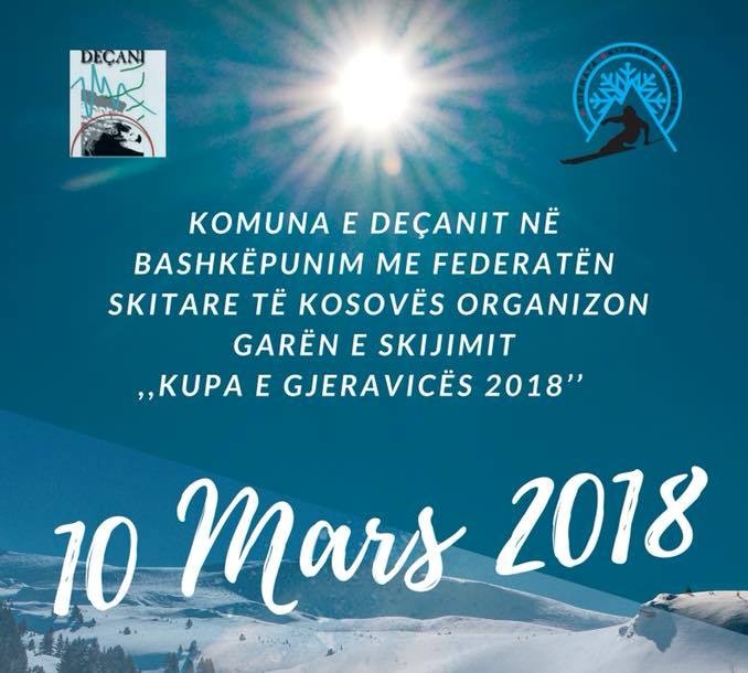 Mbahen garat  e skijimit Kupa e Gjeravicës 2018