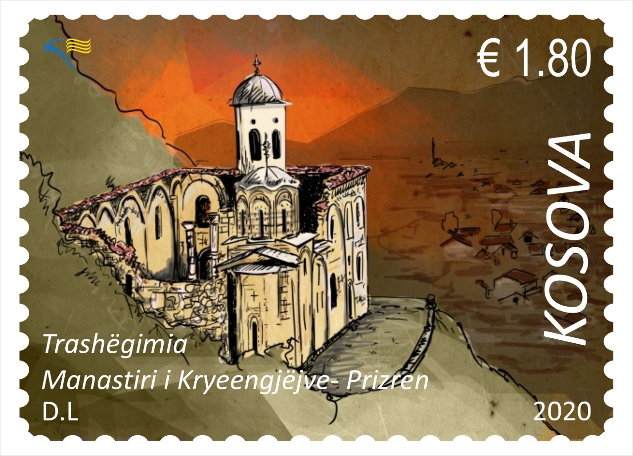 Lansohet pulla postare “Trashëgimia - Manastiri i Kryeengjëjve - Prizren” 