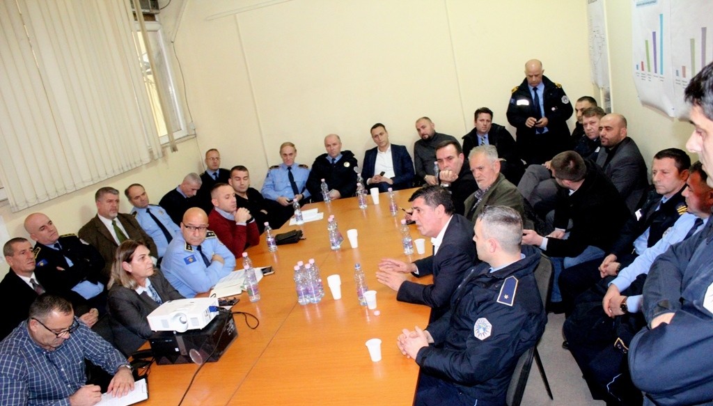 Haziri çmon lartë punën e policisë në Gjilan në ruajtjen e sigurisë së qytetarëve    