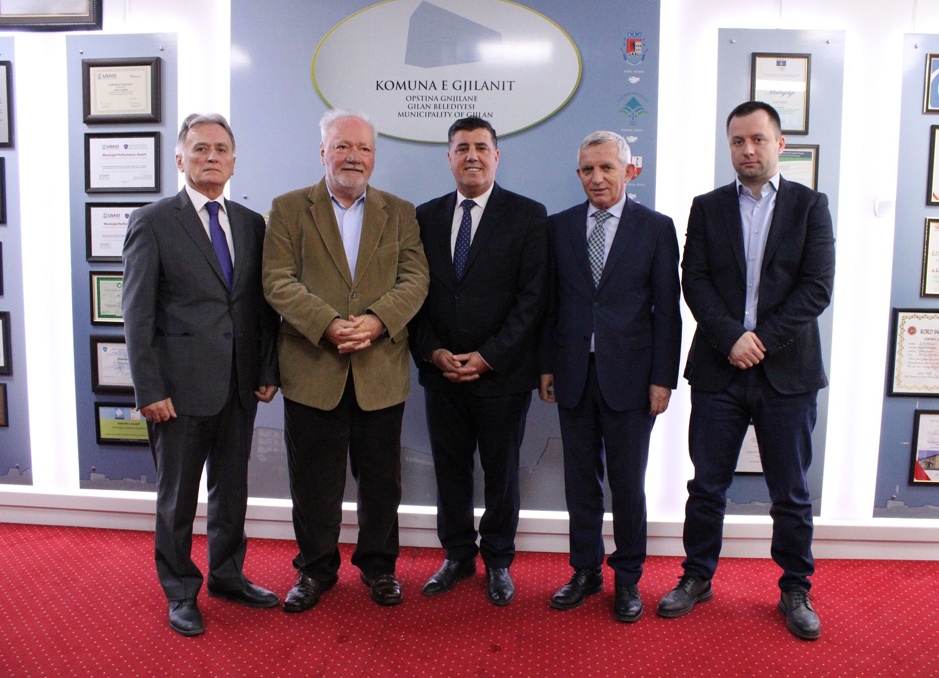 Ambasadorët e Shqipërisë, Malit të Zi dhe Maqedonisë vizituan Gjilanin