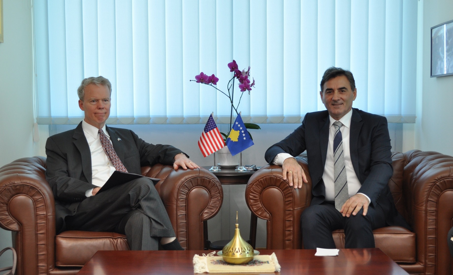 Ministri Yagcilar e njoftoi ambasadorin Amerikan me prioritetet e MAP-it