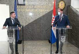 Ministri i Mbrojtjes së Kroacisë, Mario Banozic viziton Kosovën