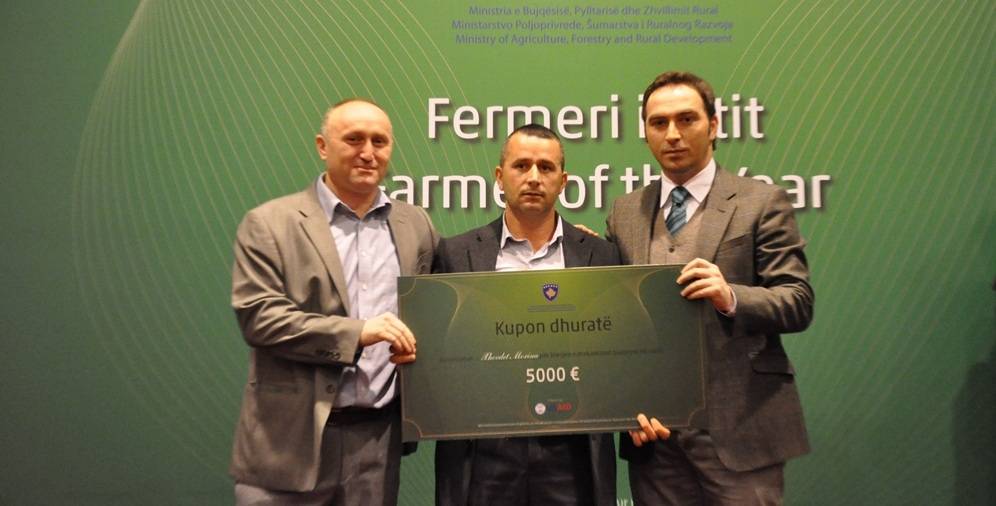 Shpërblehen më të mirët e 2012-s në bujqësi dhe blegtori