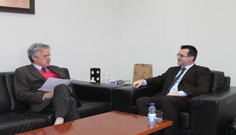 Ministri Agani priti Ambasadorin e Sllovenisë