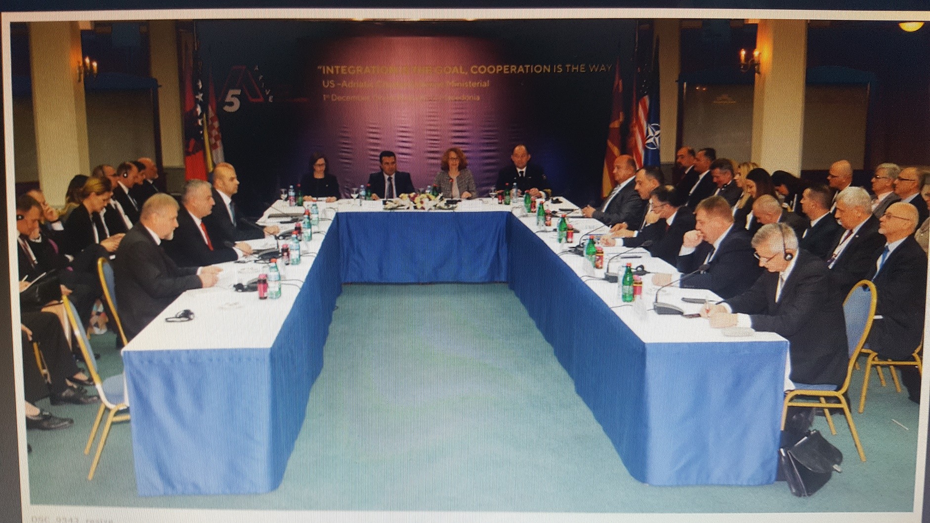 Ministri Berisha në konferencën “SHBA-Karta e Adriatikut-A5”