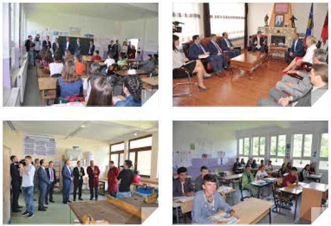 Ministri Bytyqi vizitoi dy shkolla në komunën e Kaçanikut