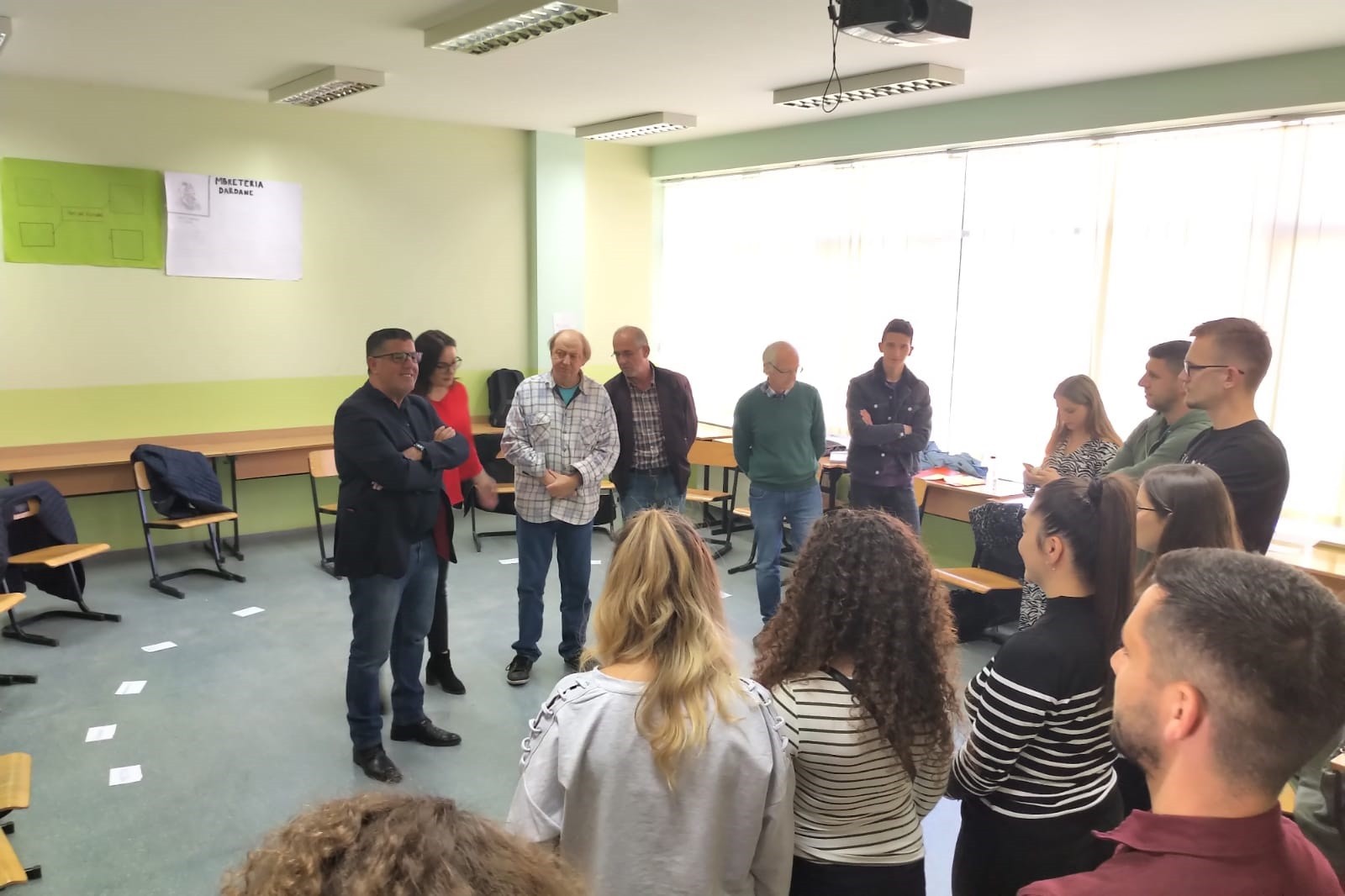 Organizata franzeze MAN organizon trajnime me të rinjtë e Gjilanit