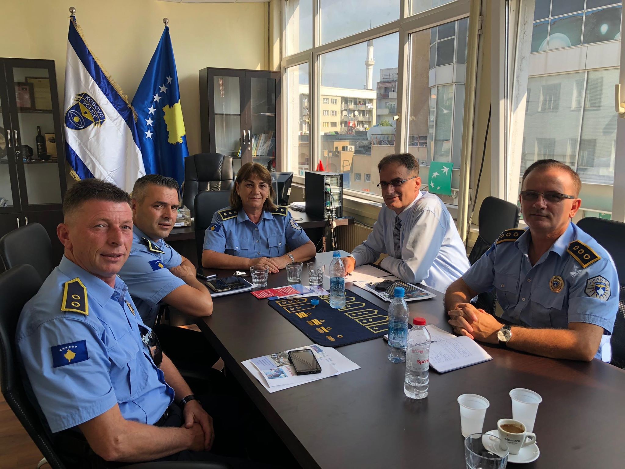 Zëvendësministri Zeka vizitoi policinë rajonale të Gjilanit