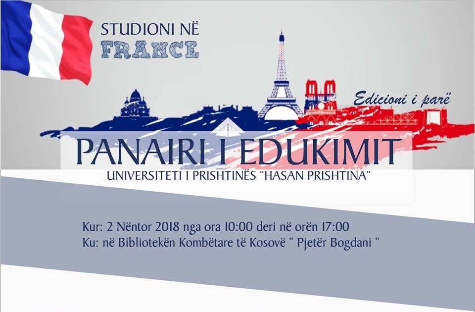 Hapet edicioni i parë i Panairit të Edukimit "Studioni në Francë" 