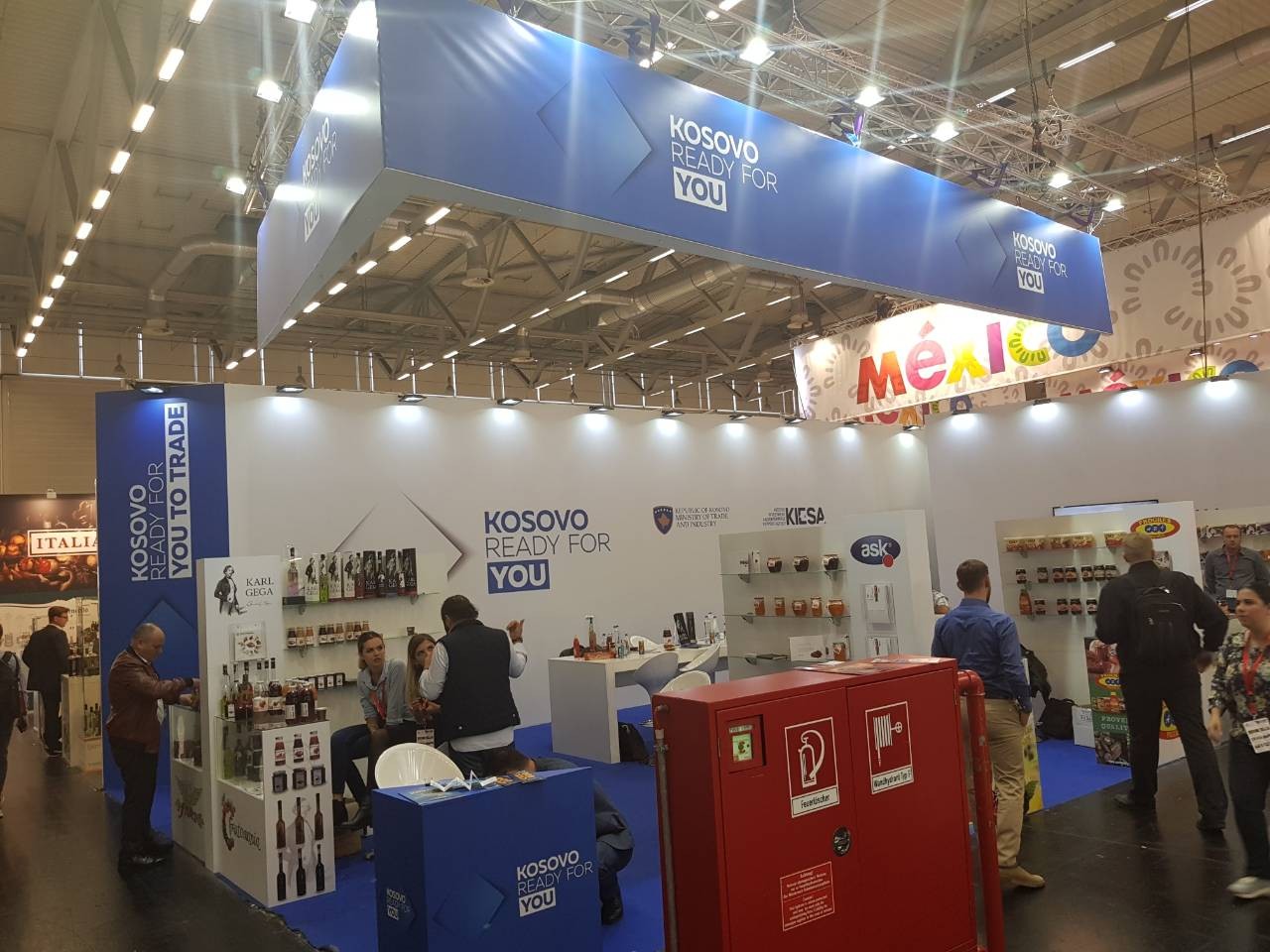 Kompanitë kosovare promovojnë produktet në Panairin e Ushqimit në Gjermani