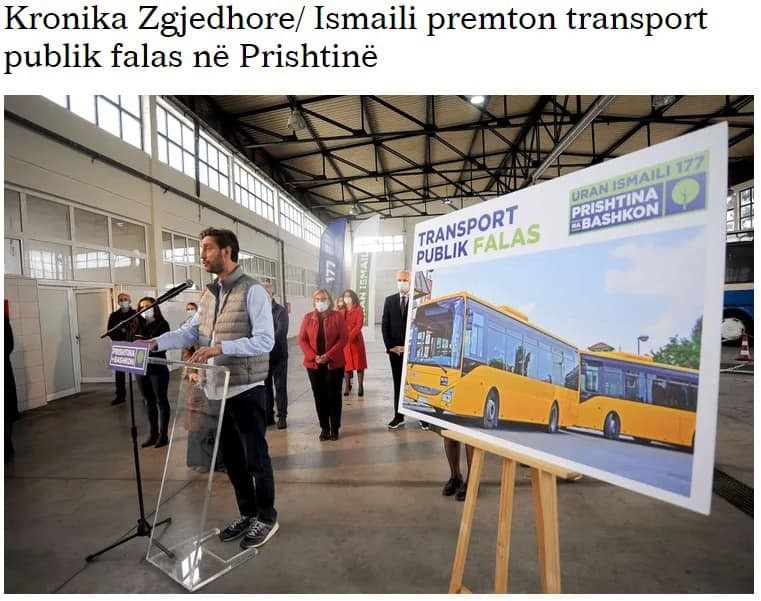 Komuna e Prishtinës e PDK shtrenjtojnë biletën e autobusit