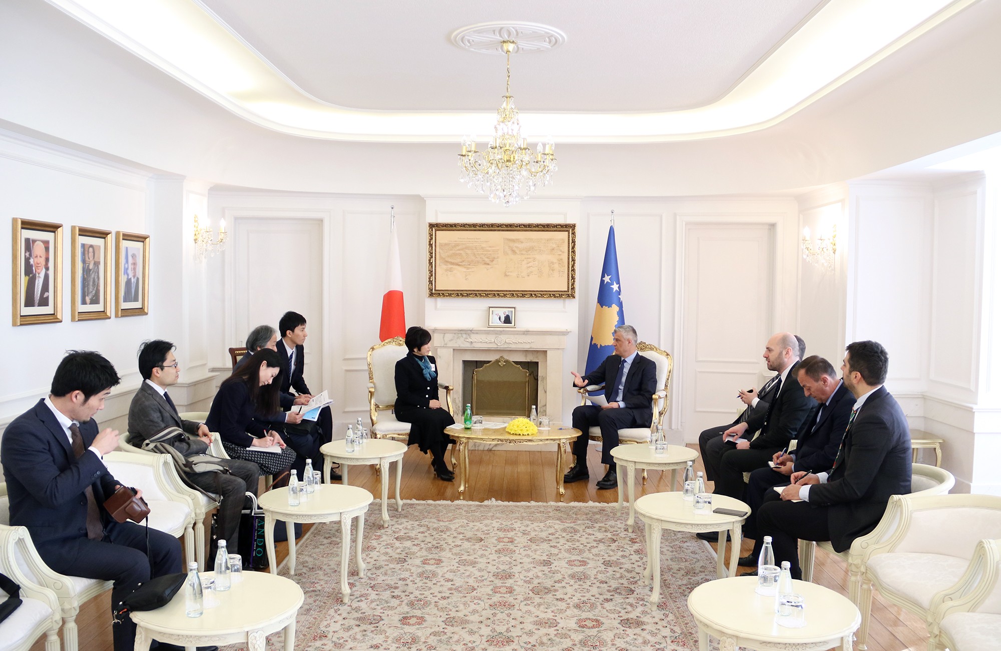 Presidenti Thaçi mirëpretë hapjen e ambasadës japoneze në Prishtinë 