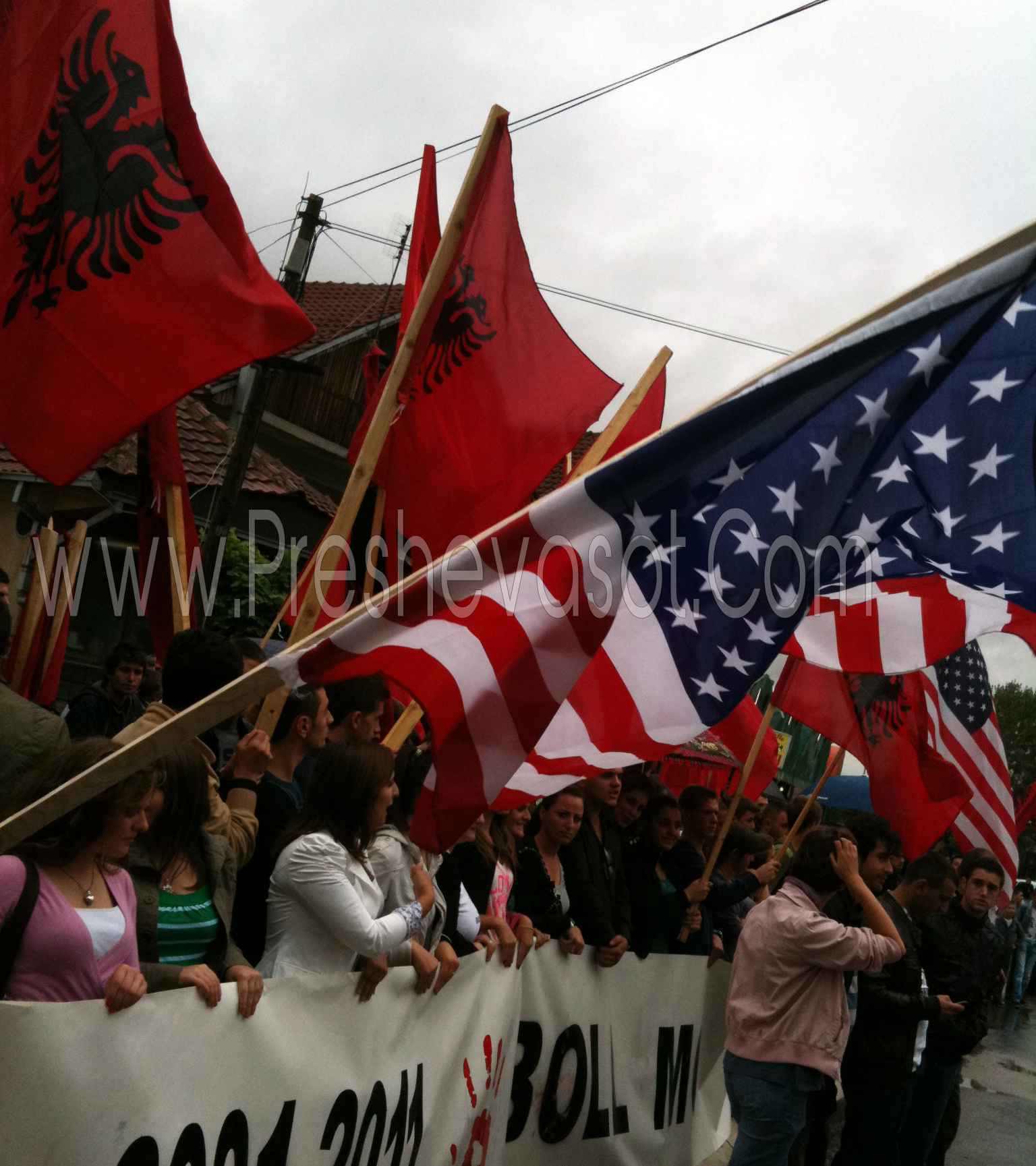 Preshevë, protesta kundër diskriminimit