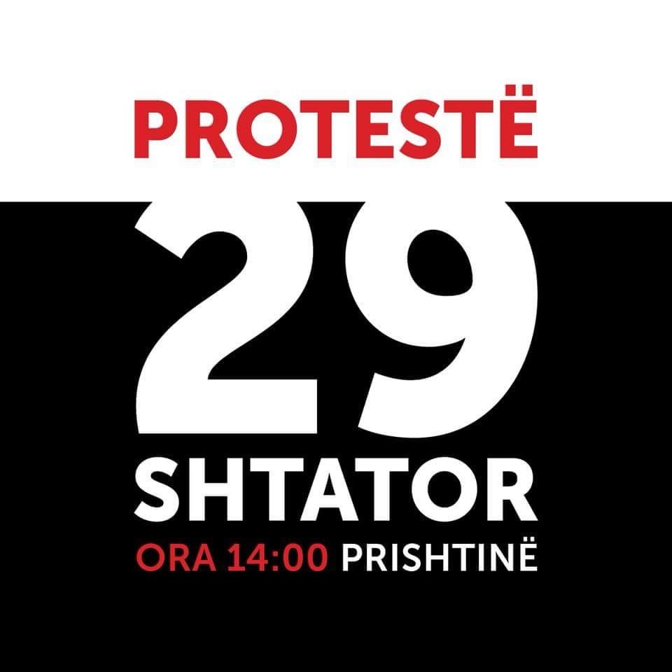 Sot mbahet protesta kundër presidentit Thaçi