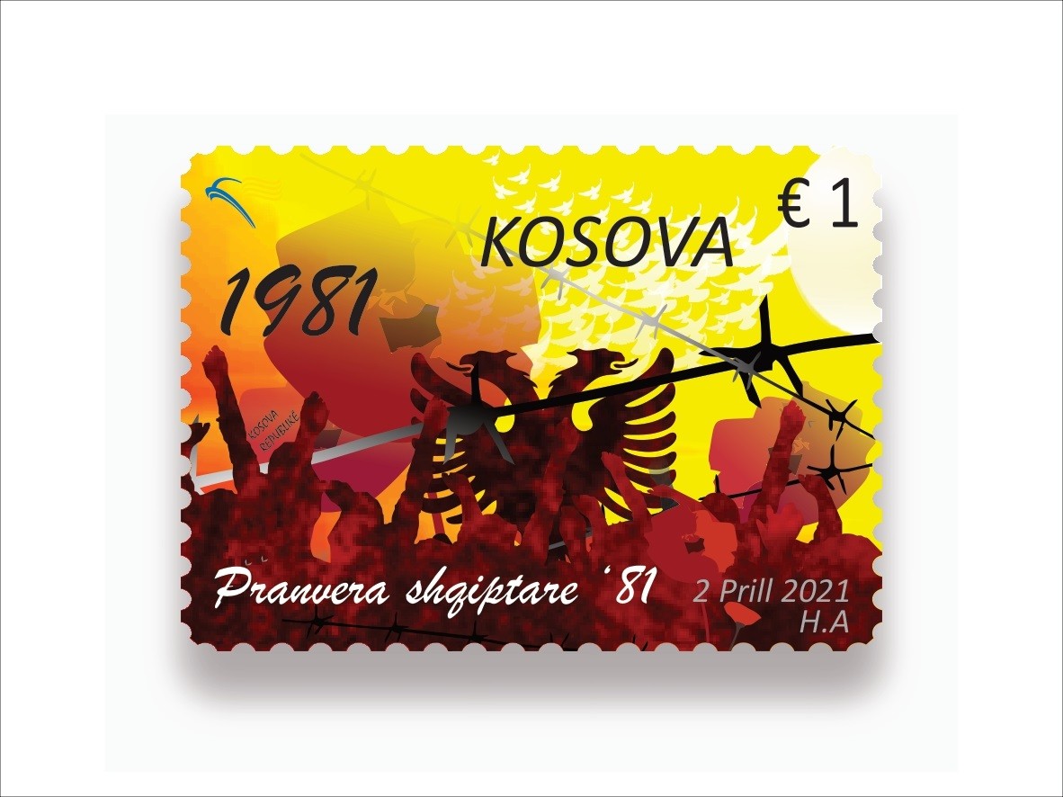Posta emeton pullat postare “Pranvera shqiptare ‘81”