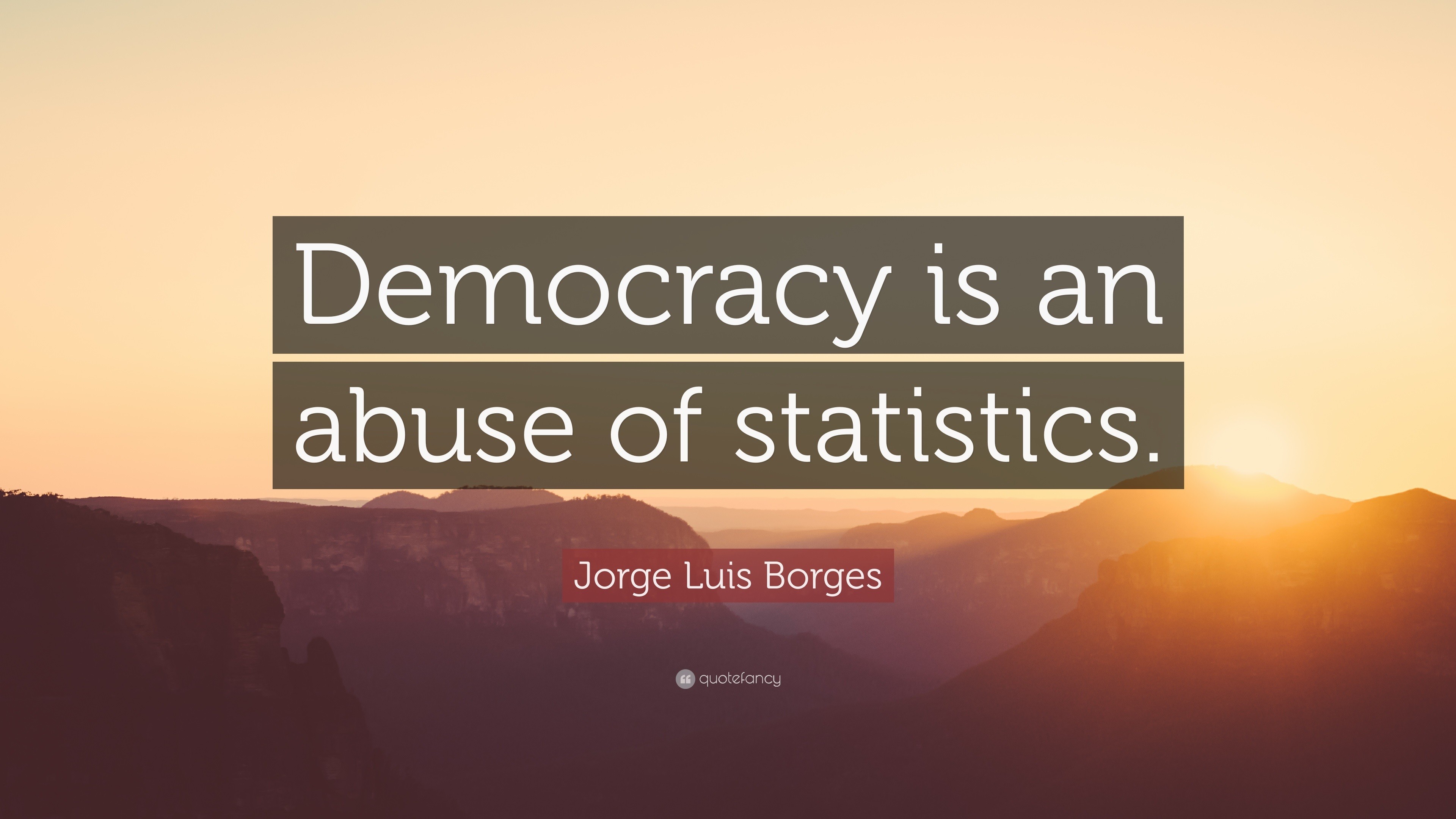  Demokracia është abuzim i statistikave