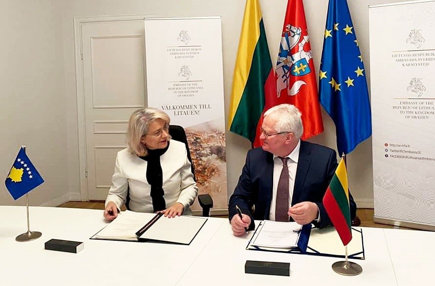 Kosova dhe Lituania nënshkruajnë marrëveshjen për Eliminimin e Tatimit të Dyfishtë
