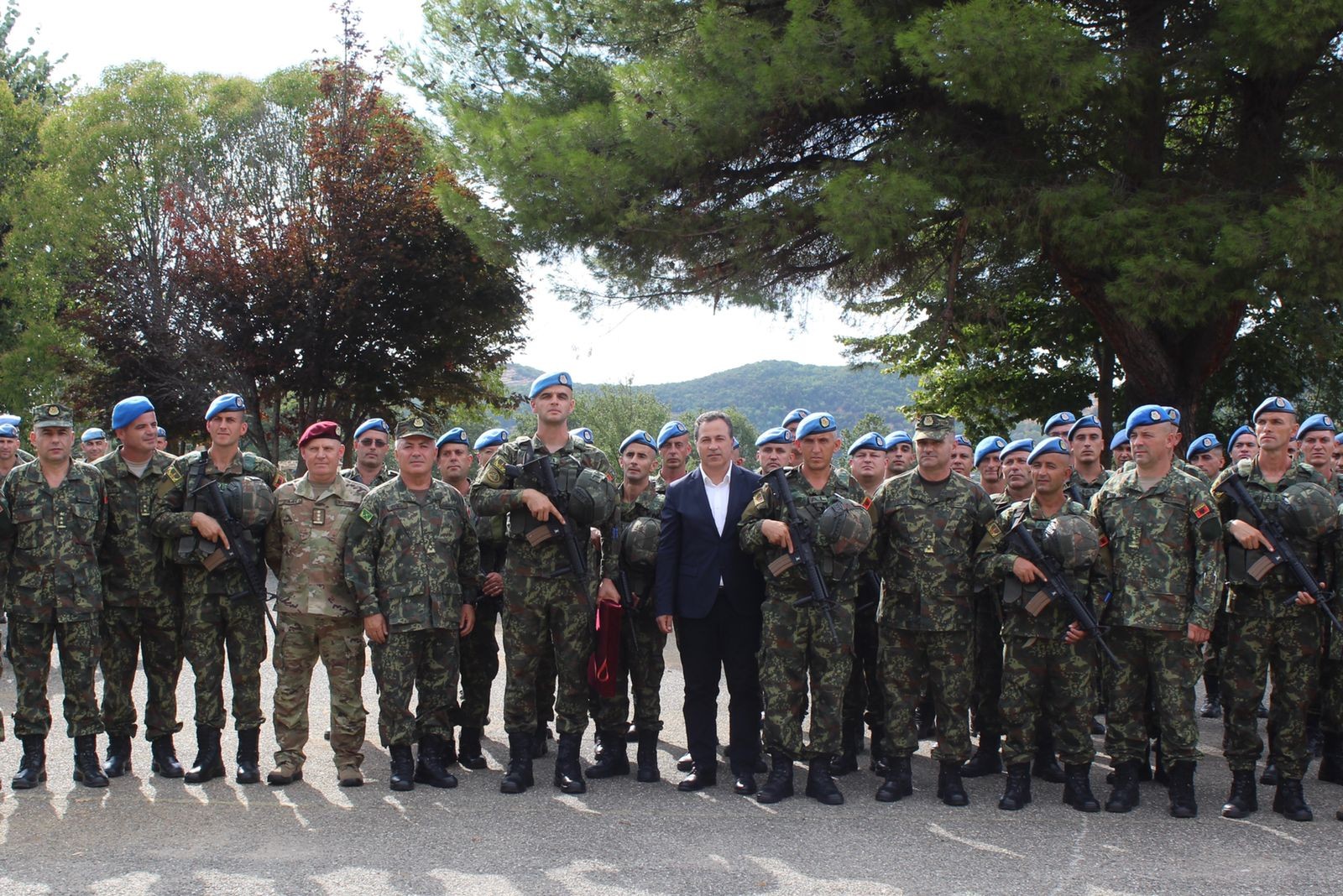 Shqipëria nis kontingjentin e 2-të me mision pranë KFOR në Kosovë