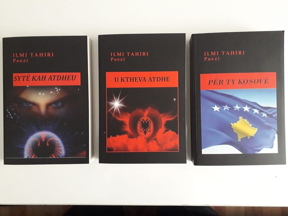 Poeti, Ilmi Tahiri nga Zhitia e Besianës, botoi tri vëllime poetike për Atdheun