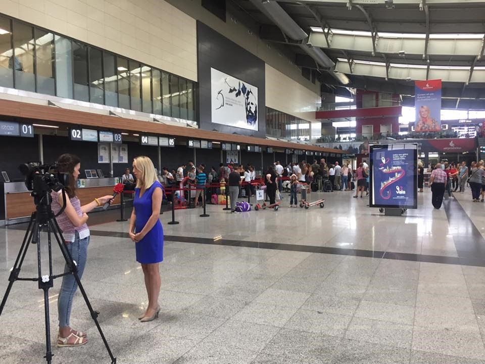 Aeroporti i Prishtinës me 1.9 milionë pasagjerë në këtë vit