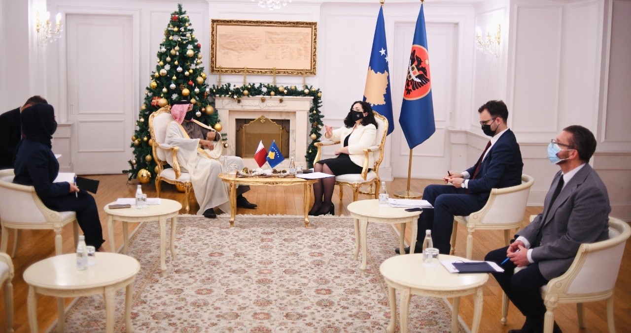 Presidentja Osmani kërkon nga Katari lehtësimin e e vizave për qytetarët e Kosovës