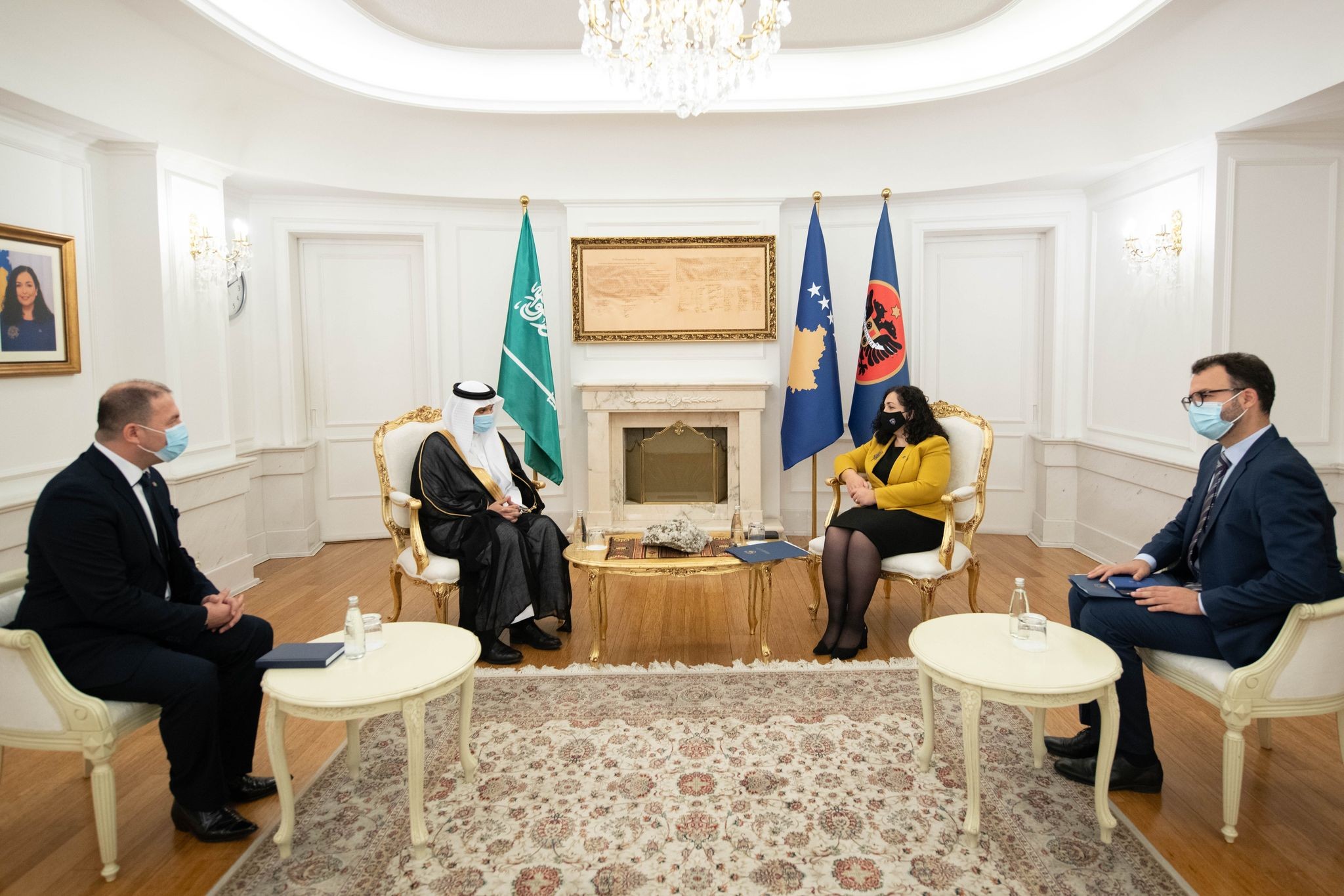 Presidentja Osmani pranoi letrat kredenciale nga ambasadori i Arabisë Saudite
