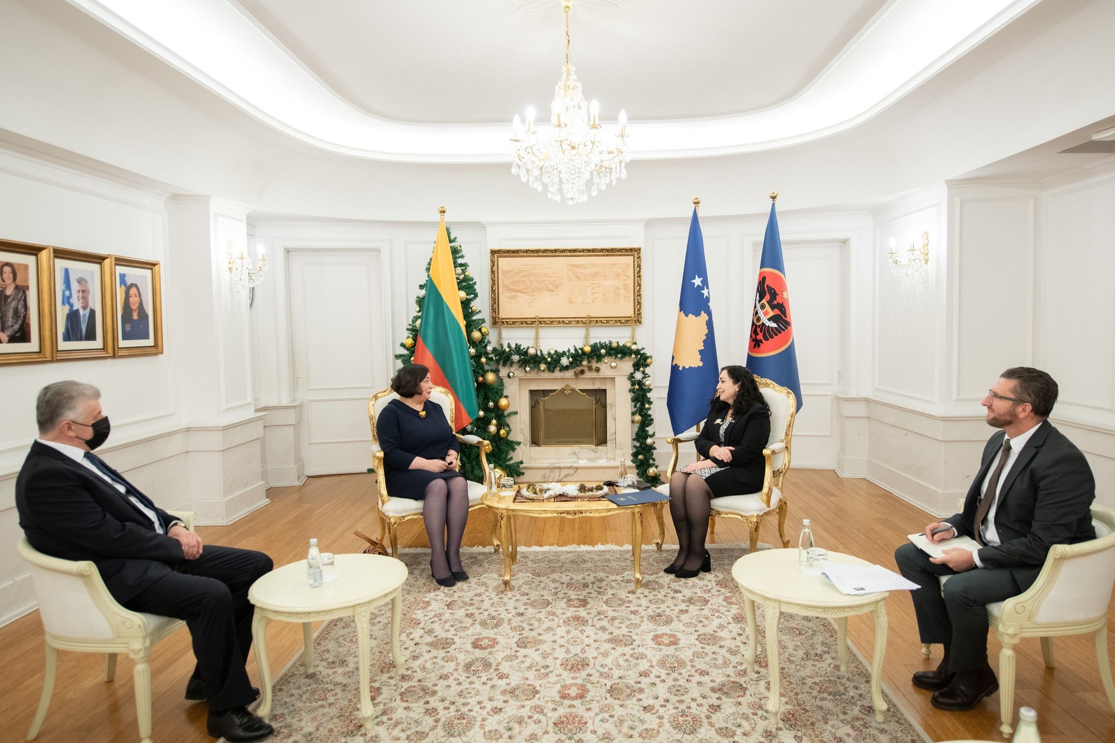 Presidentja Osmani pranoi letrat kredenciale nga ambasadorja e Lituanisë