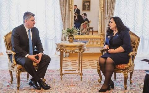 Presidenti i Kroacisë, Zoran Milanović viziton Kosovën