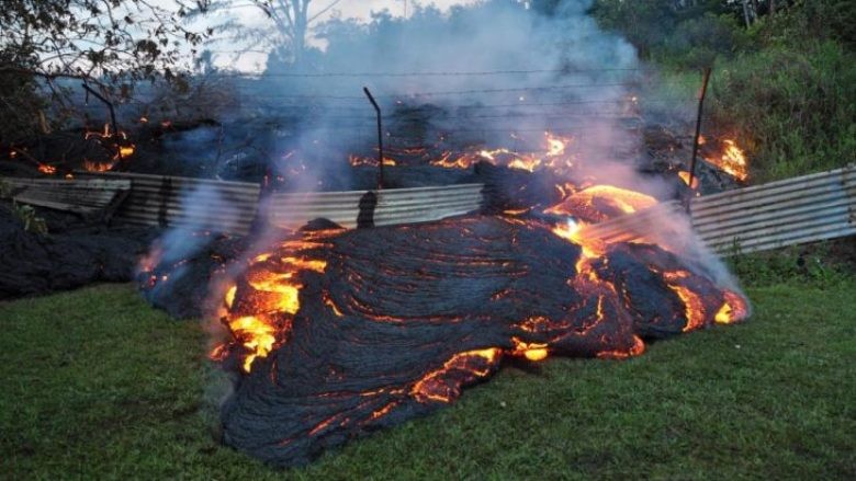 Vullkani në Hawai shkatërron dhjetëra shtëpi 