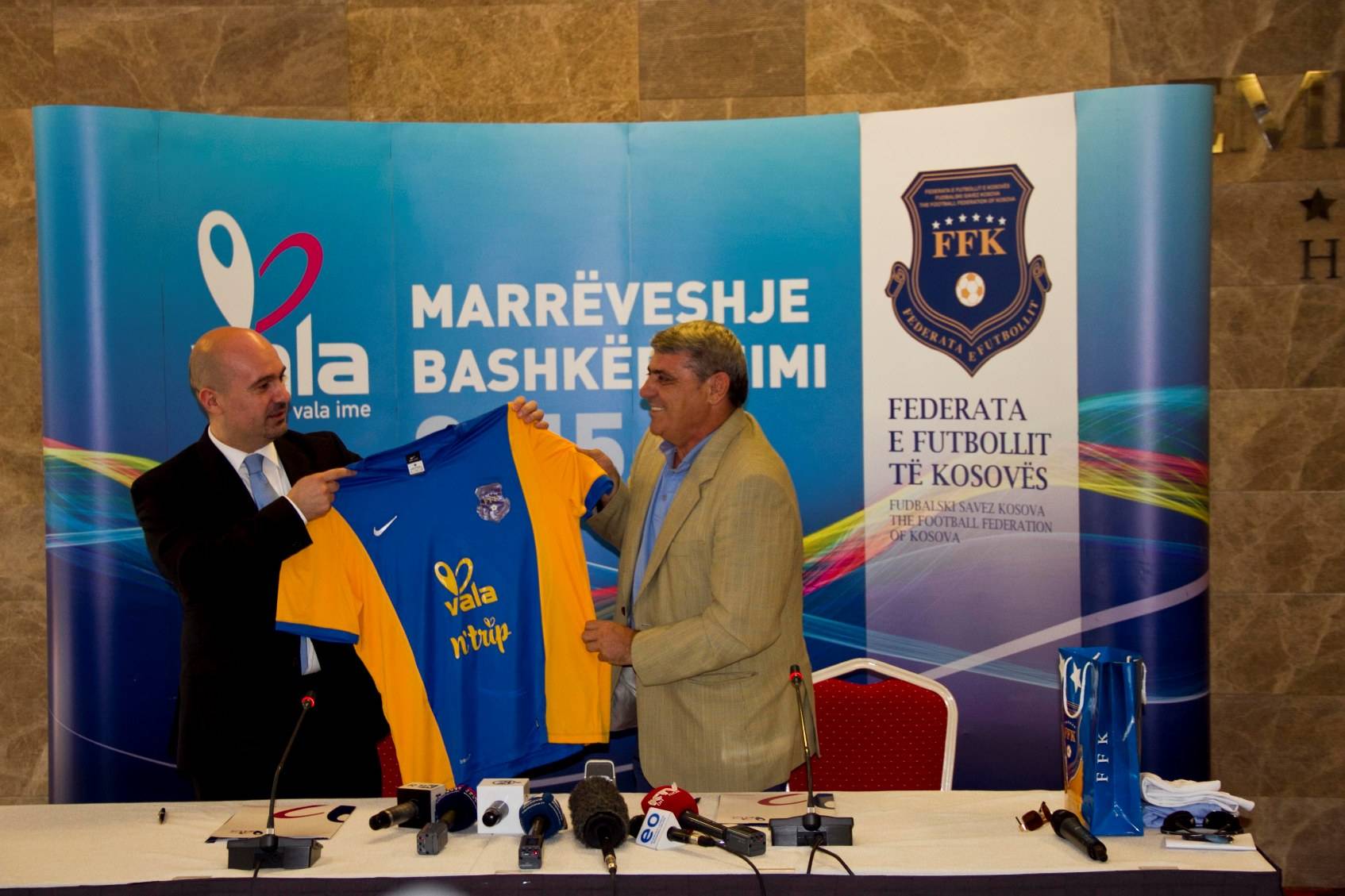 VALA sponsor i përgjithshëm i Përfaqësueses së Kosovës në Futboll